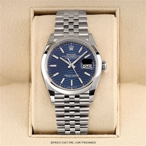 rolex preowned|pre owned rolex datejust 36mm.